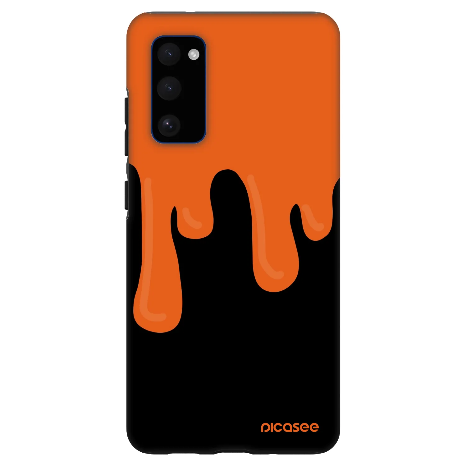 Picasee Fashion Case Samsung Galaxy S20 FE - Orange spooky