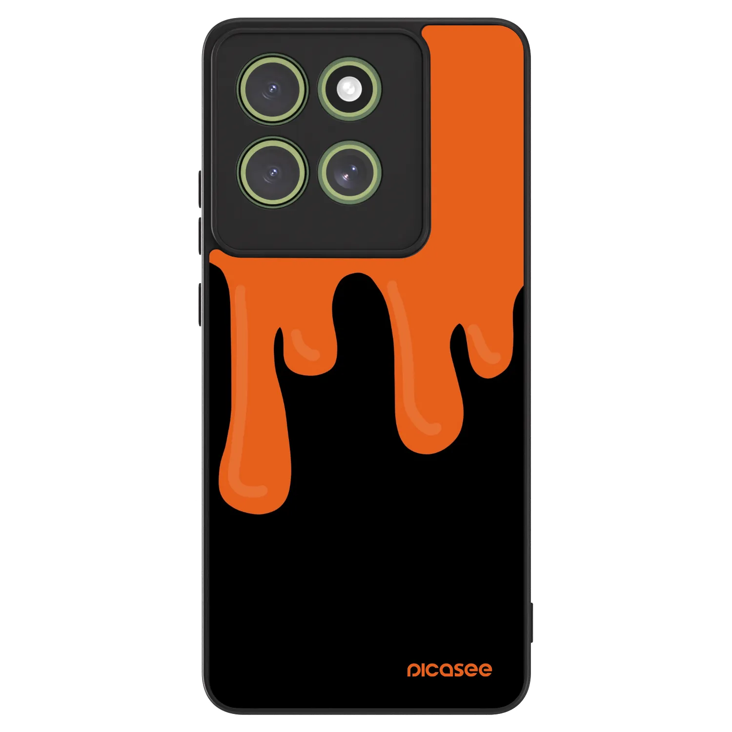 Picasee ULTIMATE CASE Motorola Moto G86 Power 5G - készülékre - Orange spooky