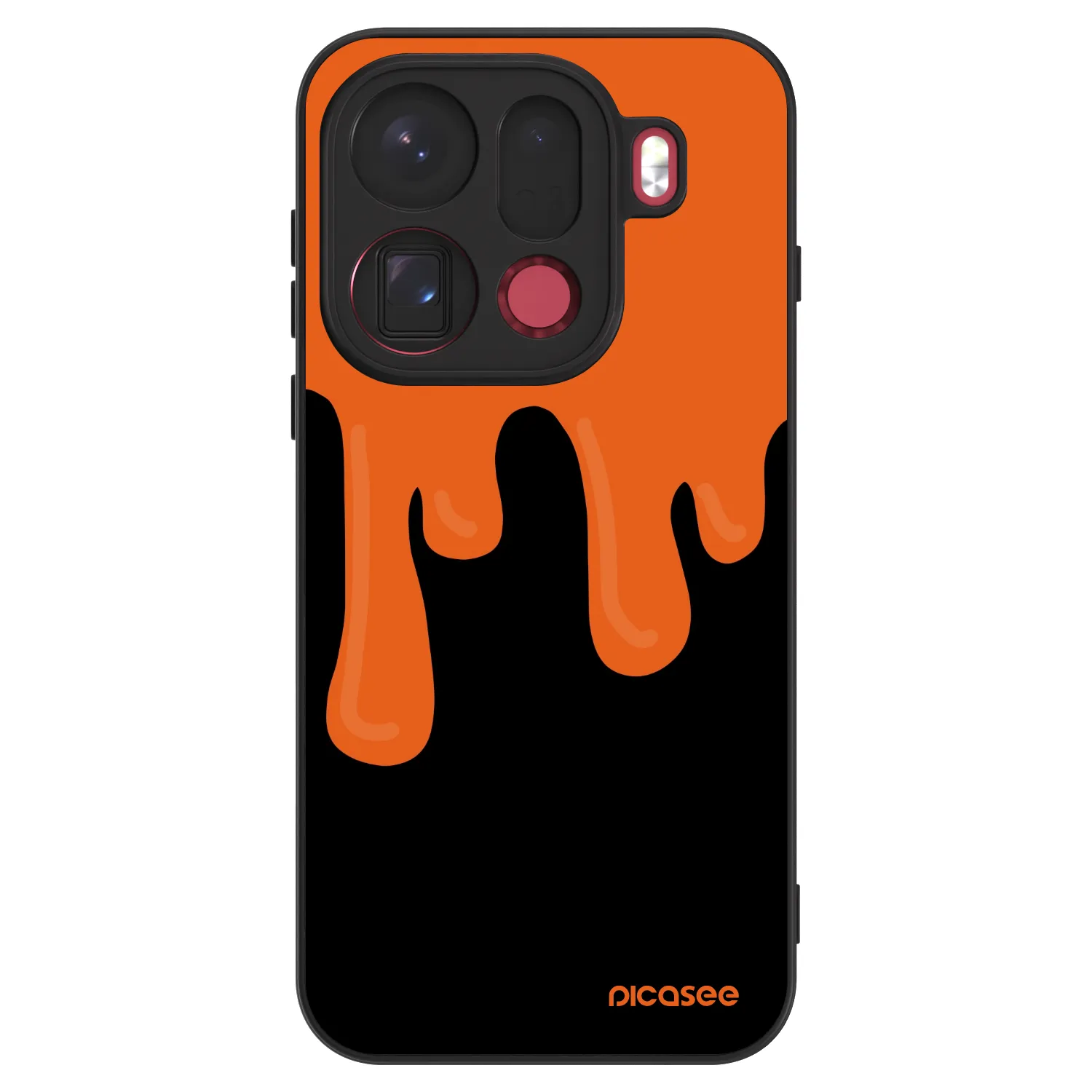Picasee ULTIMATE CASE OPPO Find X9 Pro - készülékre - Orange spooky