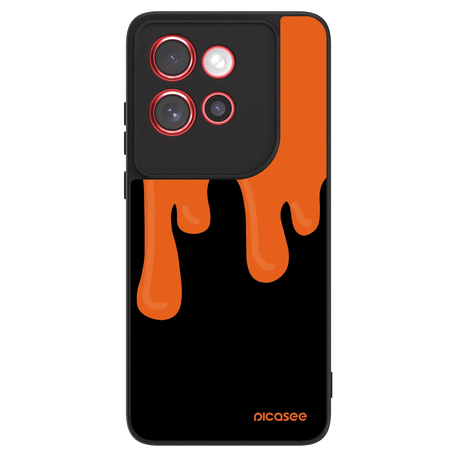 Picasee ULTIMATE CASE Motorola Edge 60 Neo 5G - készülékre - Orange spooky