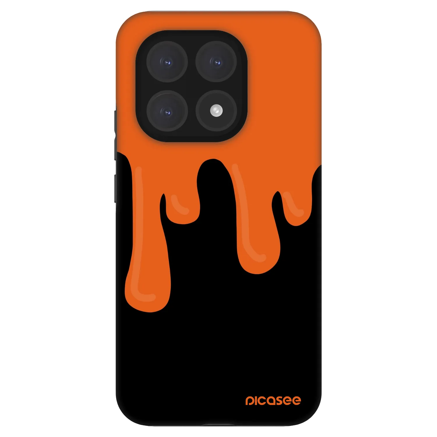 Picasee Fashion Case Xiaomi 15T - Orange spooky