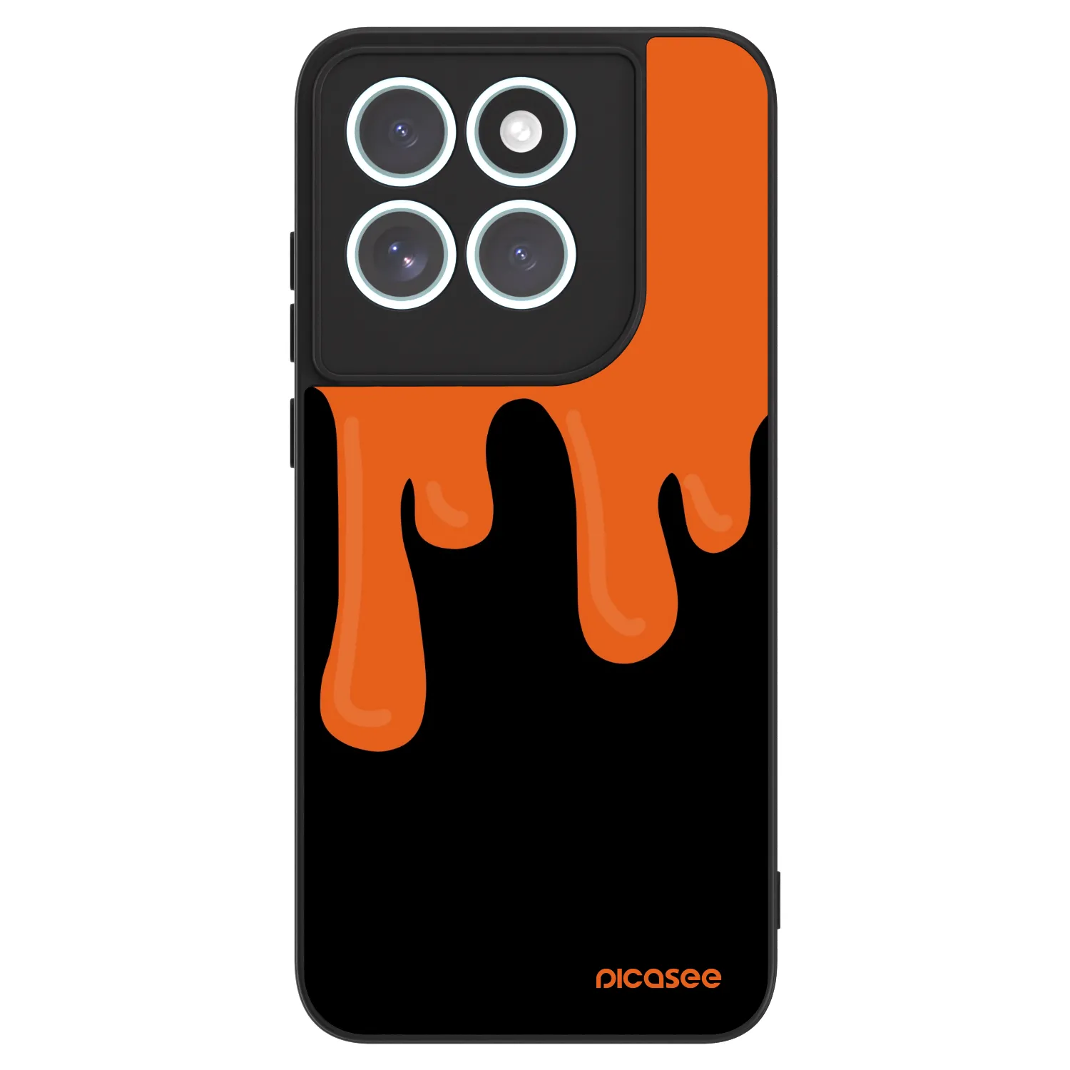 Picasee ULTIMATE CASE Motorola Edge 70 Fusion - készülékre - Orange spooky