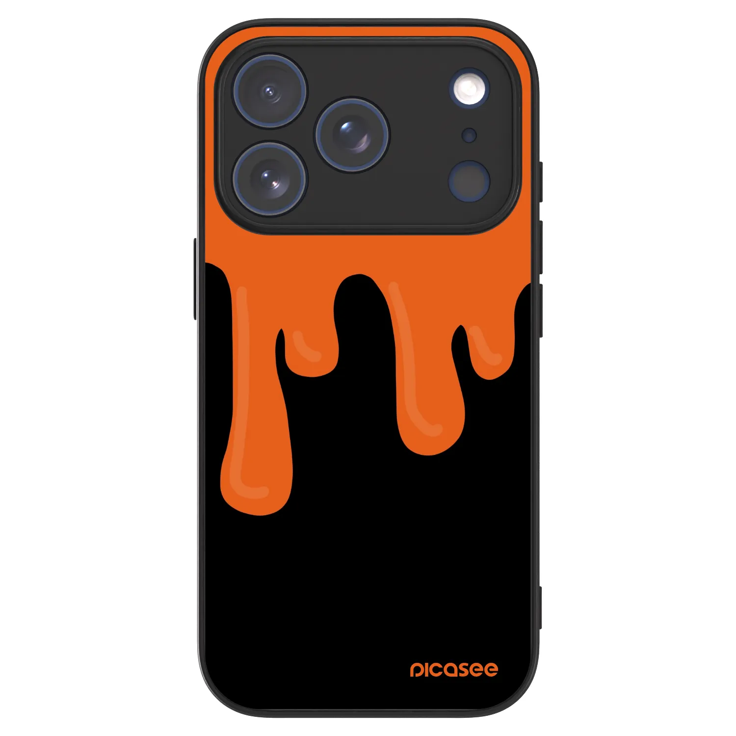 Picasee ULTIMATE CASE Apple iPhone 18 Pro - készülékre - Orange spooky