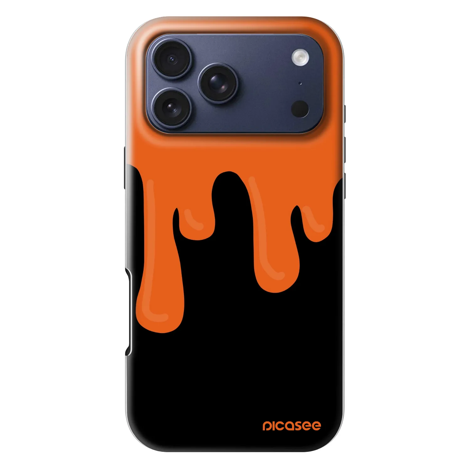 Picasee Fashion Case MagSafe Apple iPhone 18 Pro Max - Orange spooky