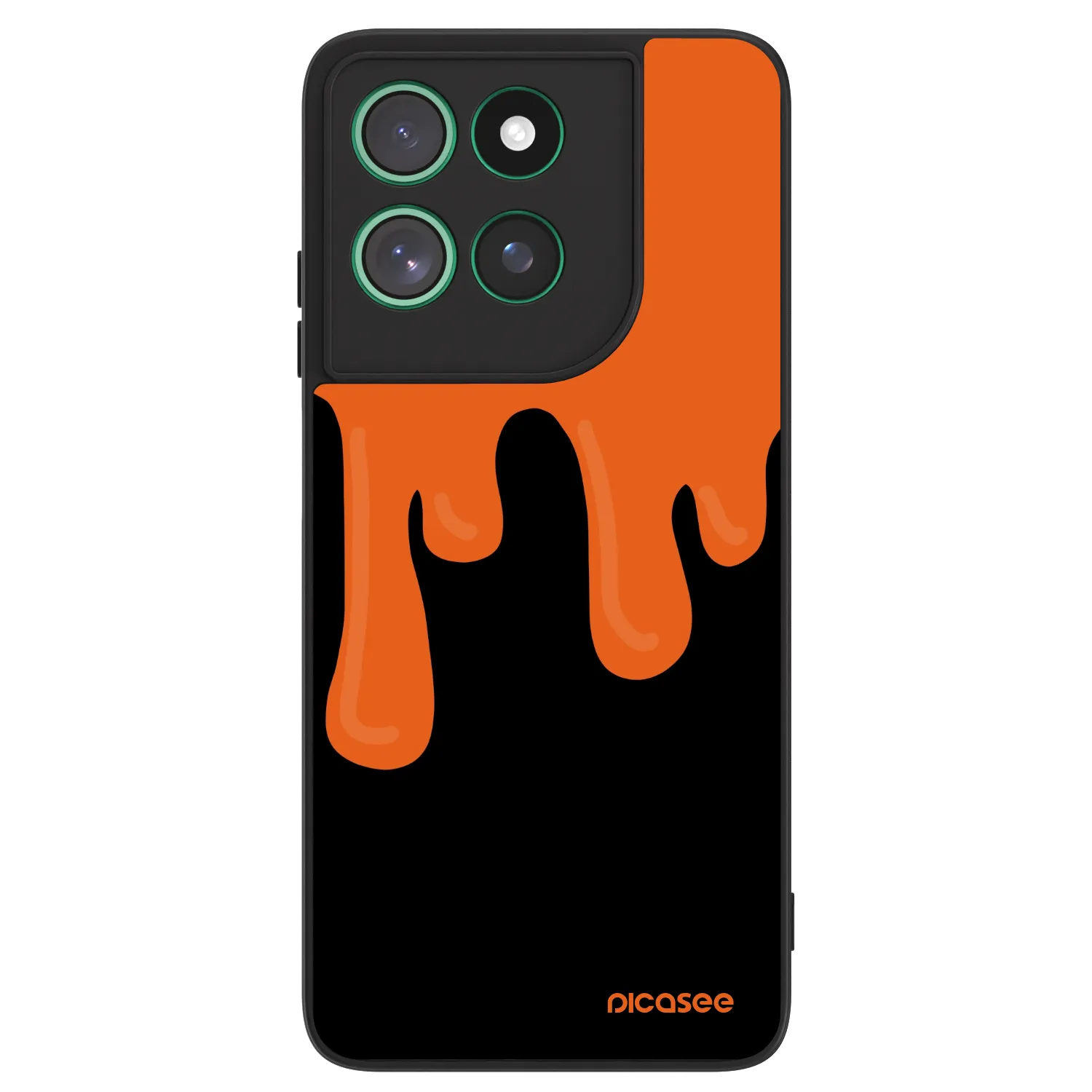 Picasee ULTIMATE CASE Motorola Moto G57 Power - készülékre - Orange spooky