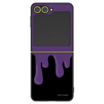 Szilikon tok erre a típusra Samsung Galaxy Z Flip6 5G - Purple spooky