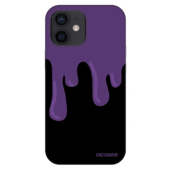 Szilikon tok erre a típusra Apple iPhone 12 mini - Purple spooky