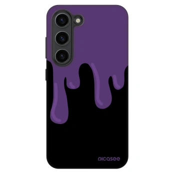 Szilikon tok erre a típusra Samsung Galaxy S23+ 5G - Purple spooky