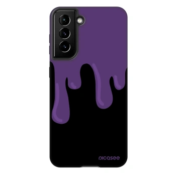 Szilikon tok erre a típusra Samsung Galaxy S22 5G - Purple spooky