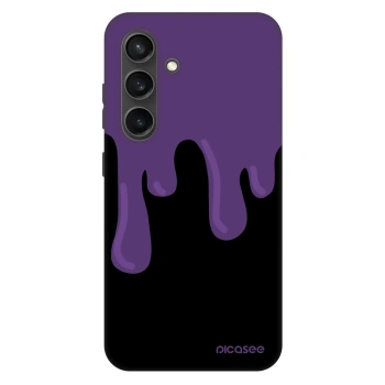 Szilikon tok erre a típusra Samsung Galaxy S24 S921B 5G - Purple spooky
