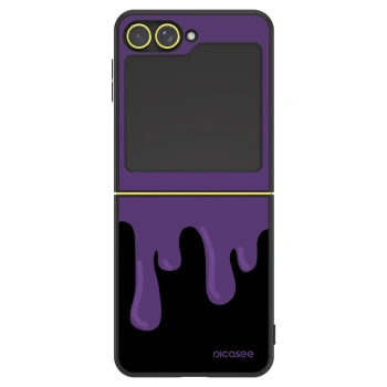 Szilikon tok erre a típusra Samsung Galaxy Z Flip7 FE 5G - Purple spooky