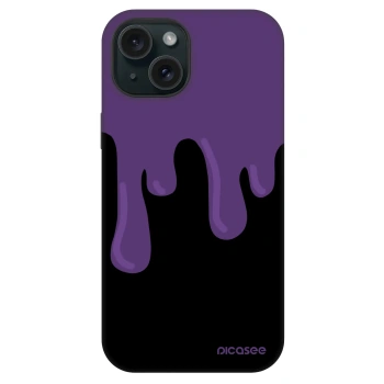 Szilikon tok erre a típusra Apple iPhone 15 - Purple spooky