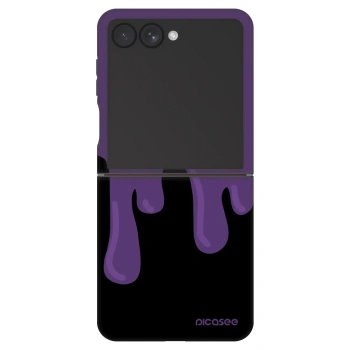 Szilikon tok erre a típusra Samsung Galaxy Z Flip7 5G - Purple spooky