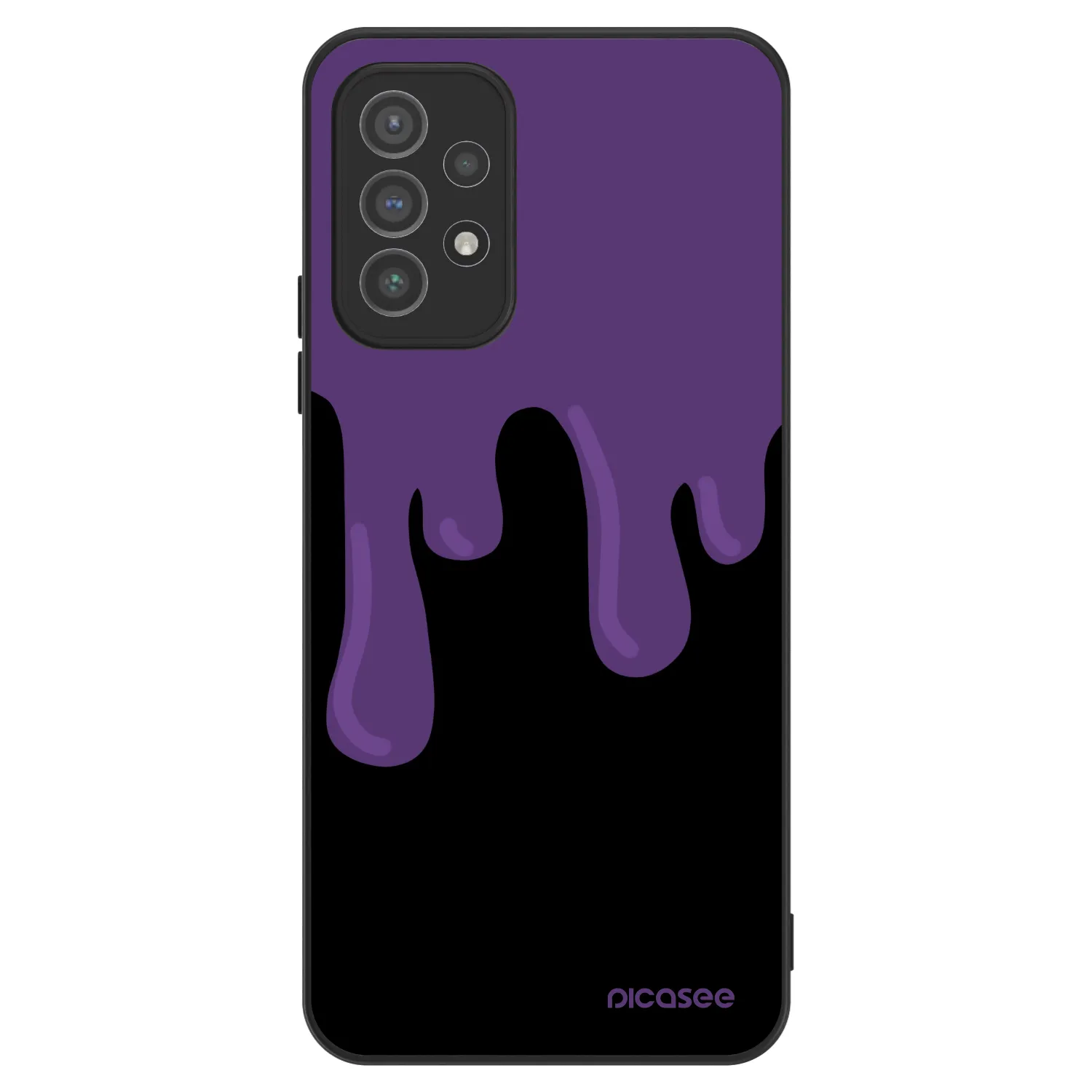 Picasee ULTIMATE CASE Samsung Galaxy A72 A725F - készülékre - Purple spooky