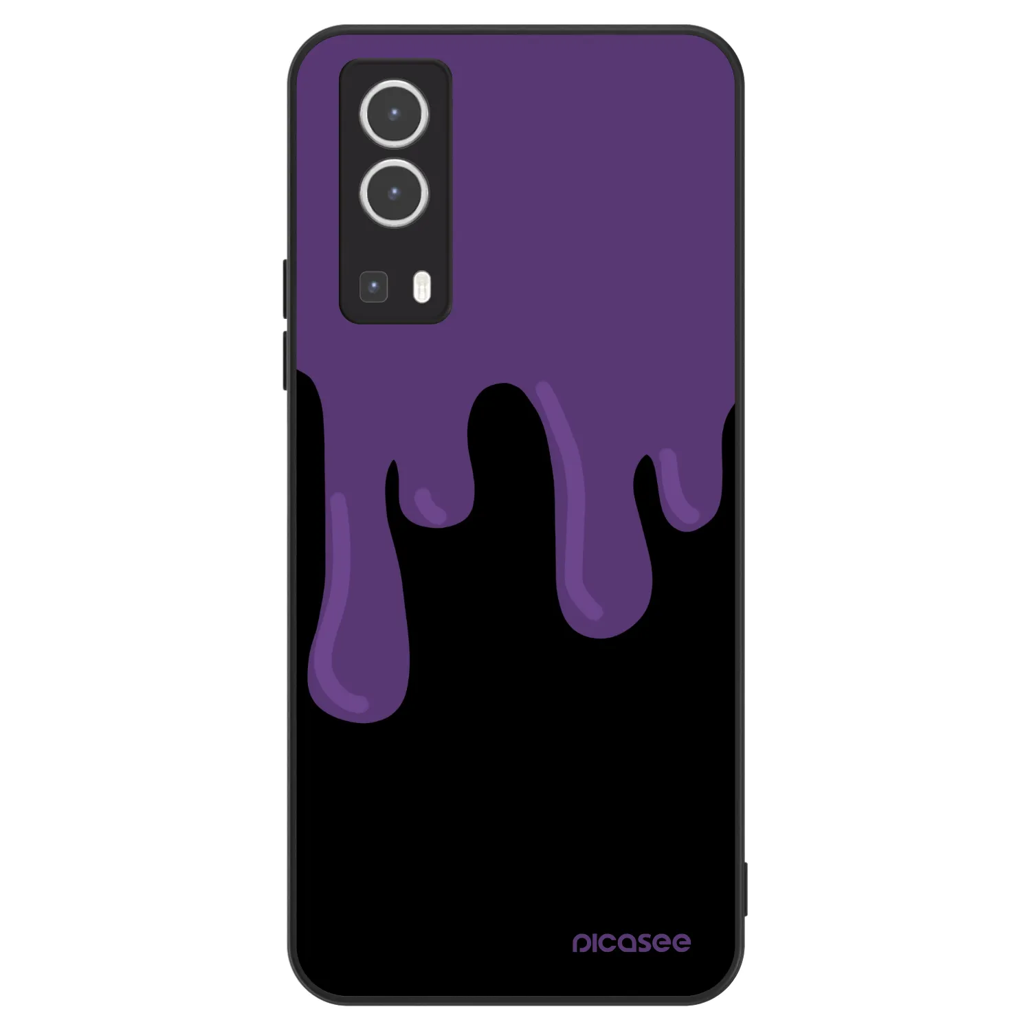 Picasee ULTIMATE CASE Vivo Y72 5G - készülékre - Purple spooky