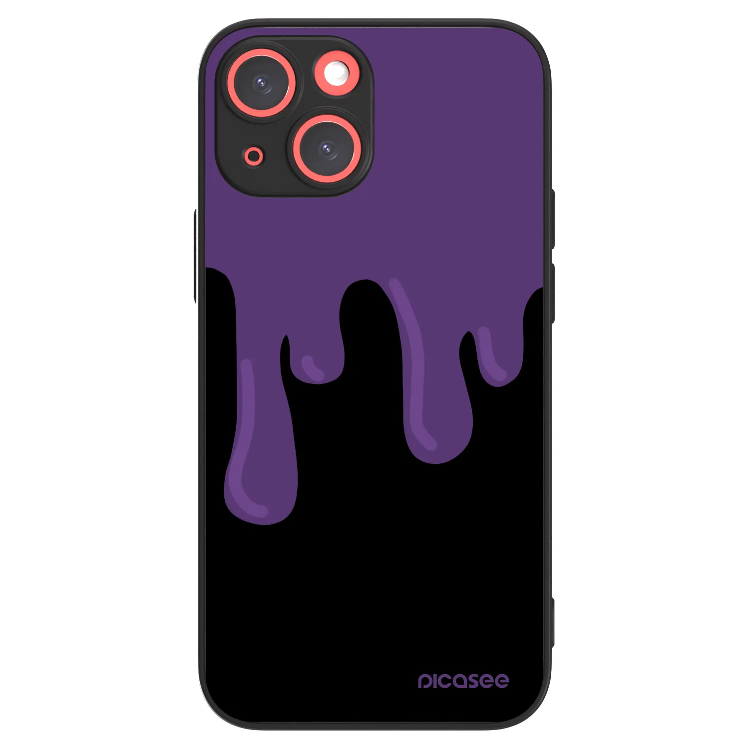 Picasee ULTIMATE CASE MagSafe Apple iPhone 13 mini - készülékre - Purple spooky