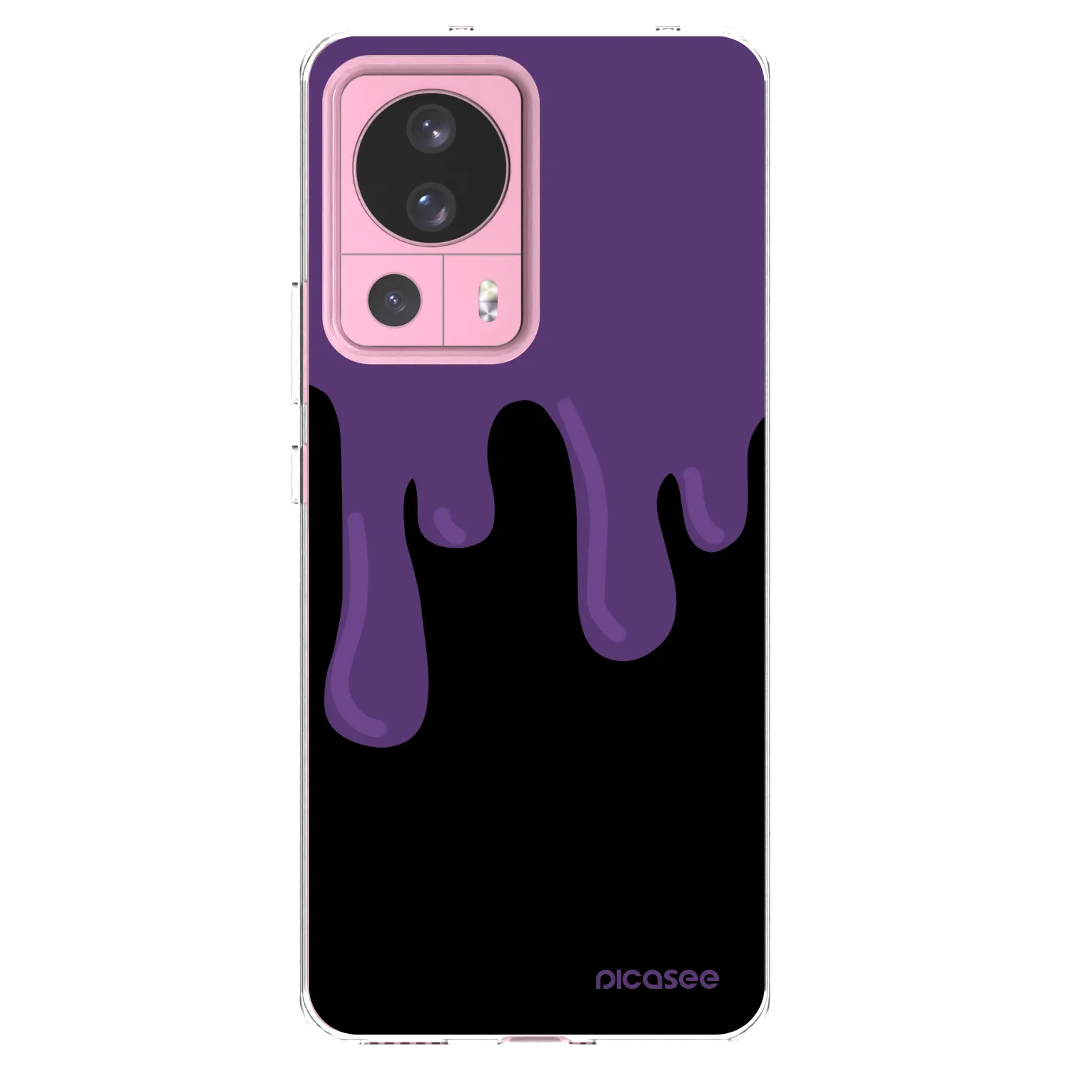 Picasee átlátszó szilikon tok az alábbi mobiltelefonokra Xiaomi 13 Lite - Purple spooky