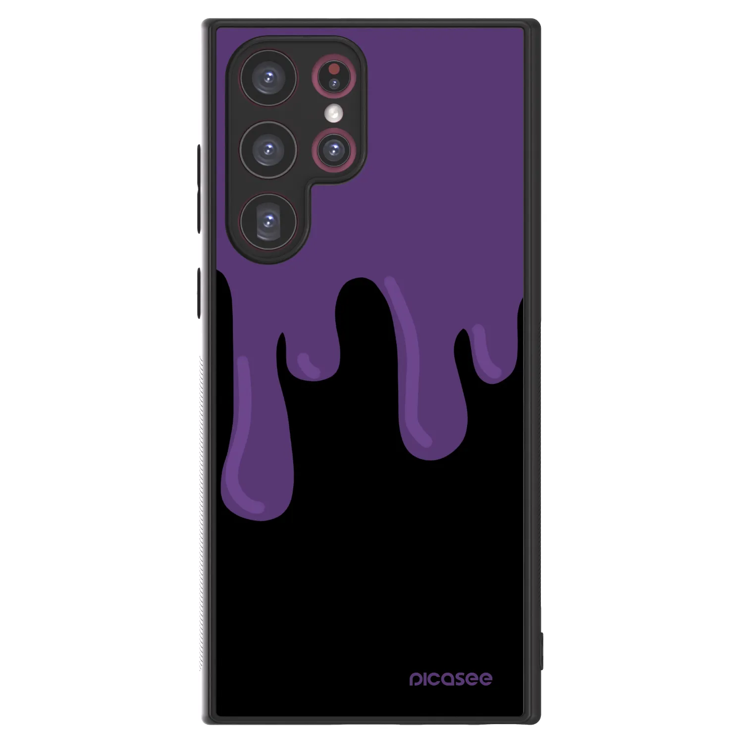 Picasee ULTIMATE CASE PowerShare Samsung Galaxy S22 Ultra 5G - készülékre - Purple spooky