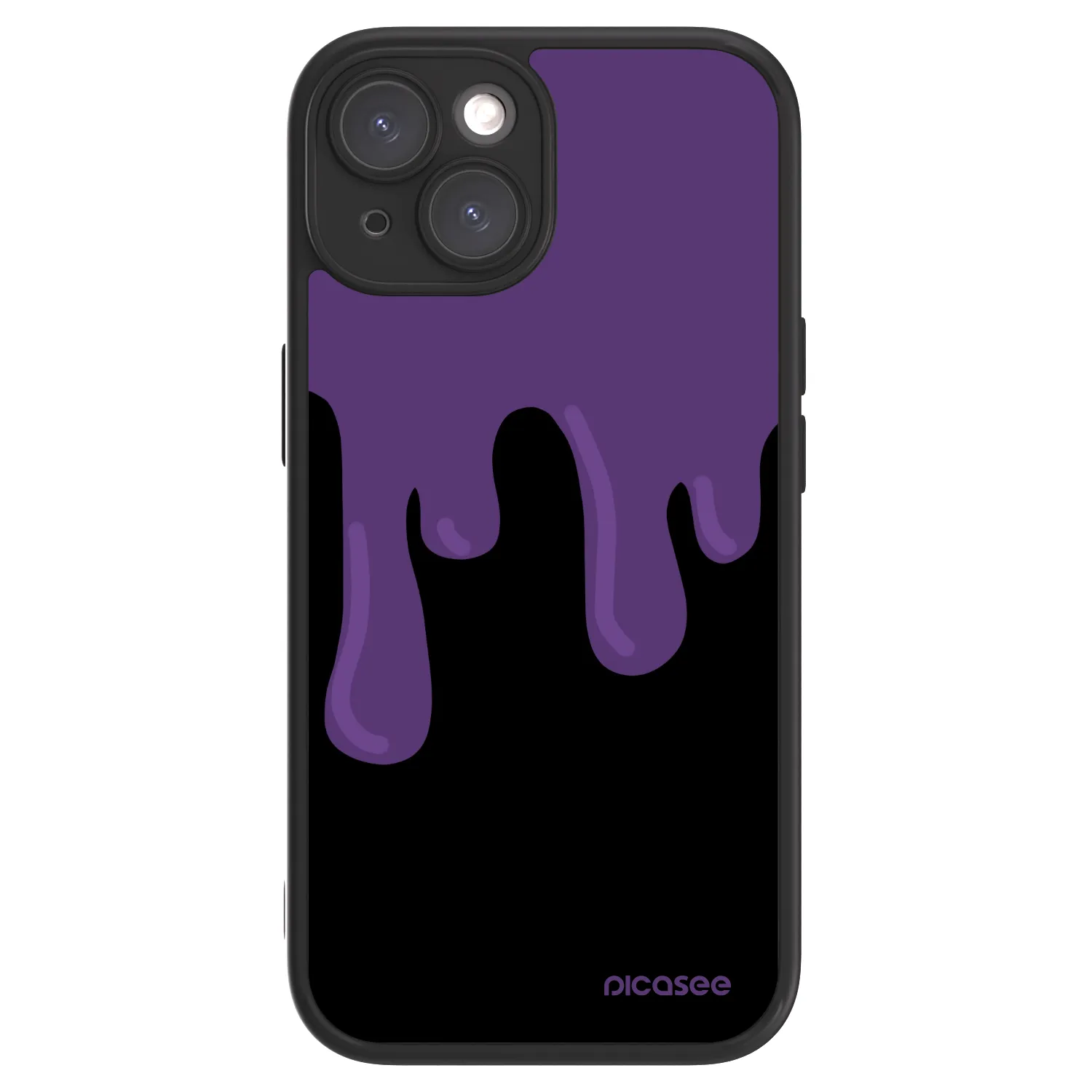Picasee ULTIMATE CASE Apple iPhone 15 - készülékre - Purple spooky