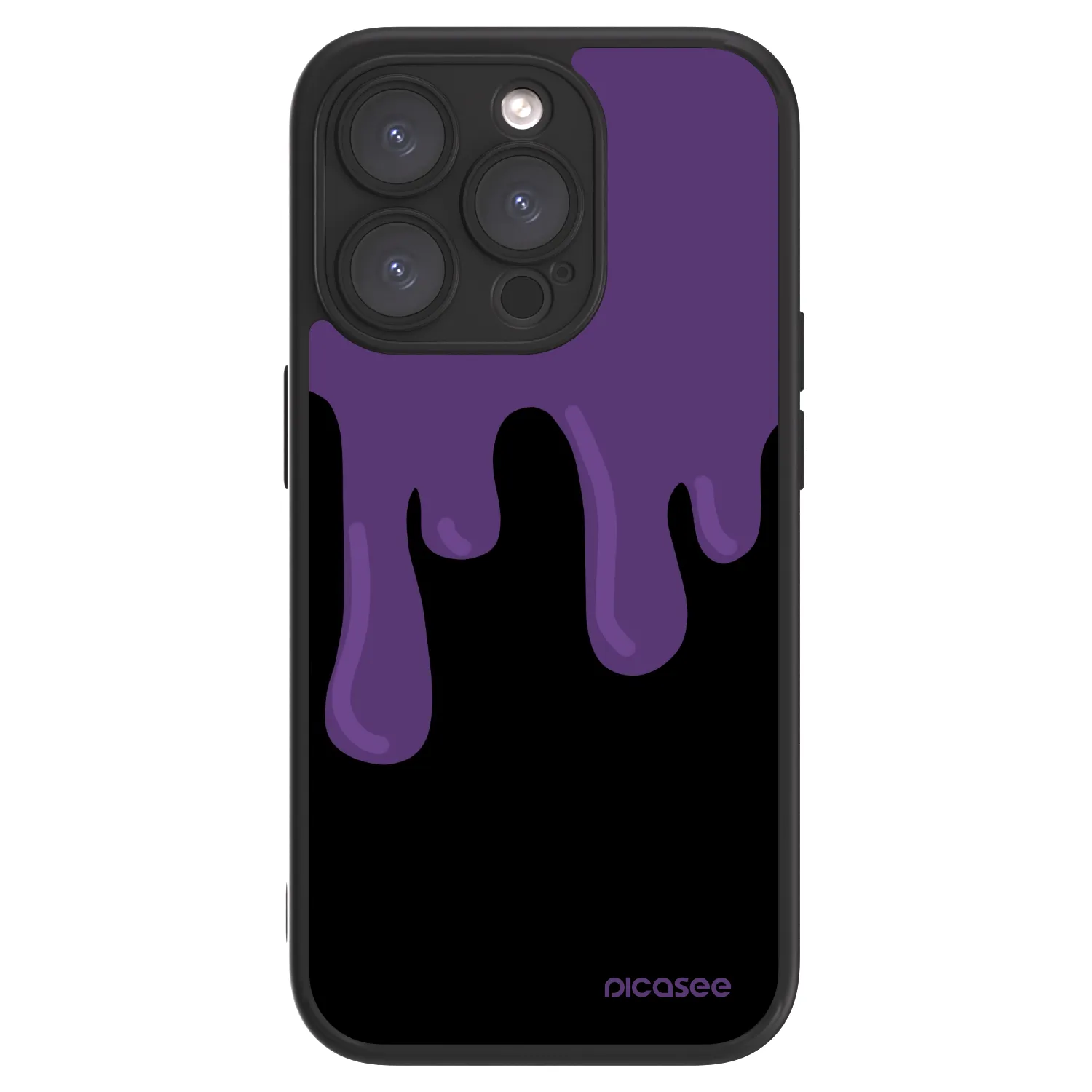 Picasee ULTIMATE CASE Apple iPhone 15 Pro - készülékre - Purple spooky