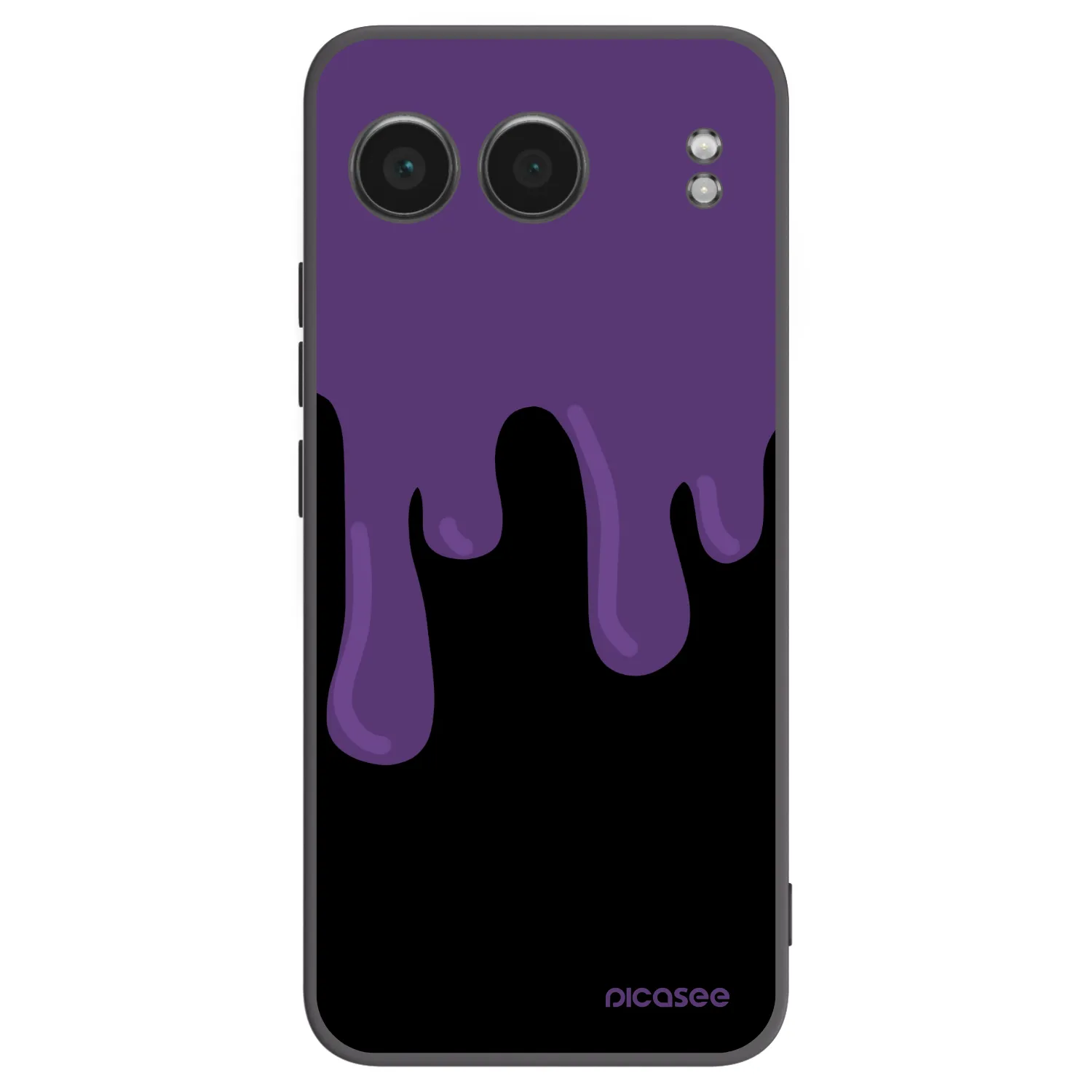 Picasee fekete szilikon tok az alábbi mobiltelefonokra OnePlus Nord 4 - Purple spooky