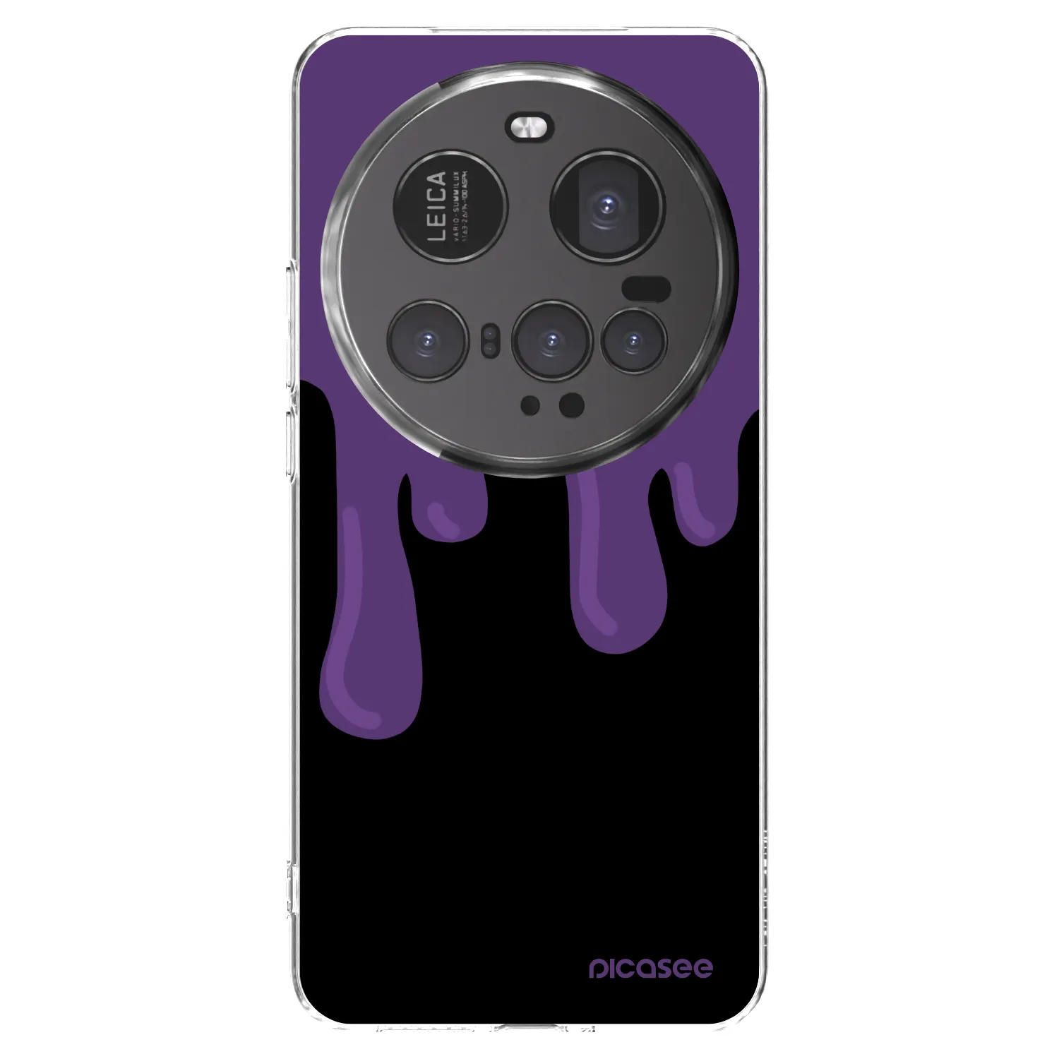 Picasee átlátszó szilikon tok az alábbi mobiltelefonokra Xiaomi 15 Ultra - Purple spooky