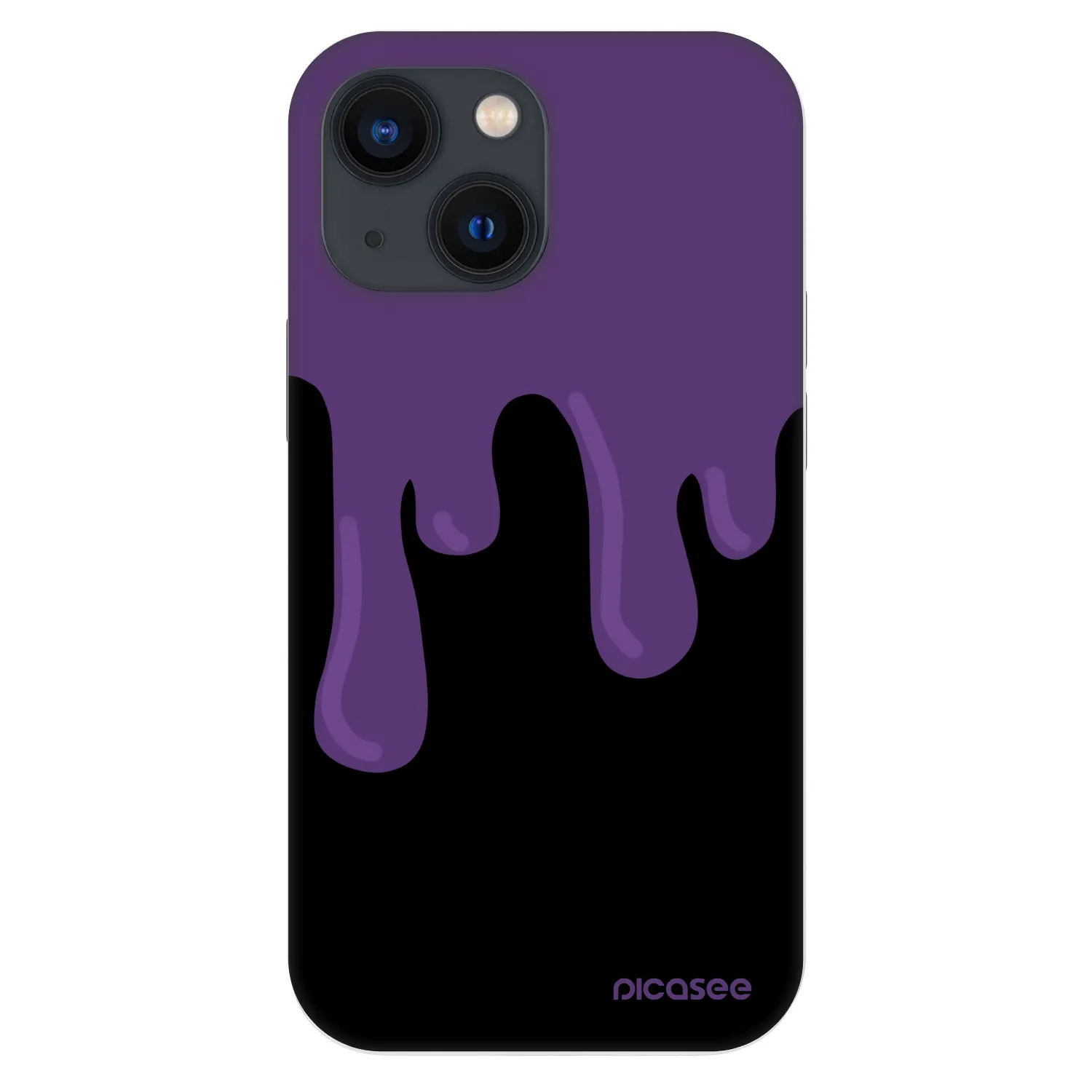 Picasee Fashion Case Apple iPhone 13 mini - Purple spooky