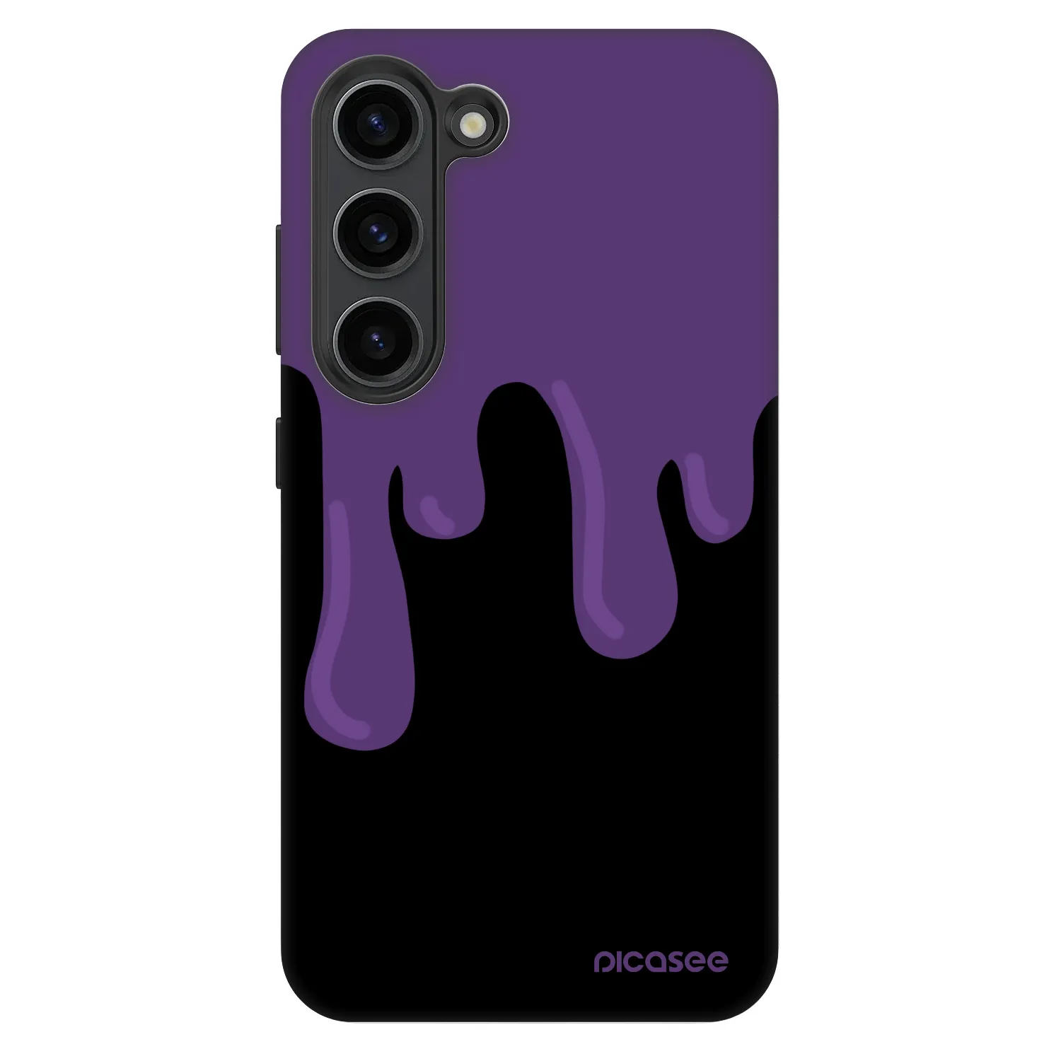 Picasee Fashion Case Samsung Galaxy S23 5G - Purple spooky