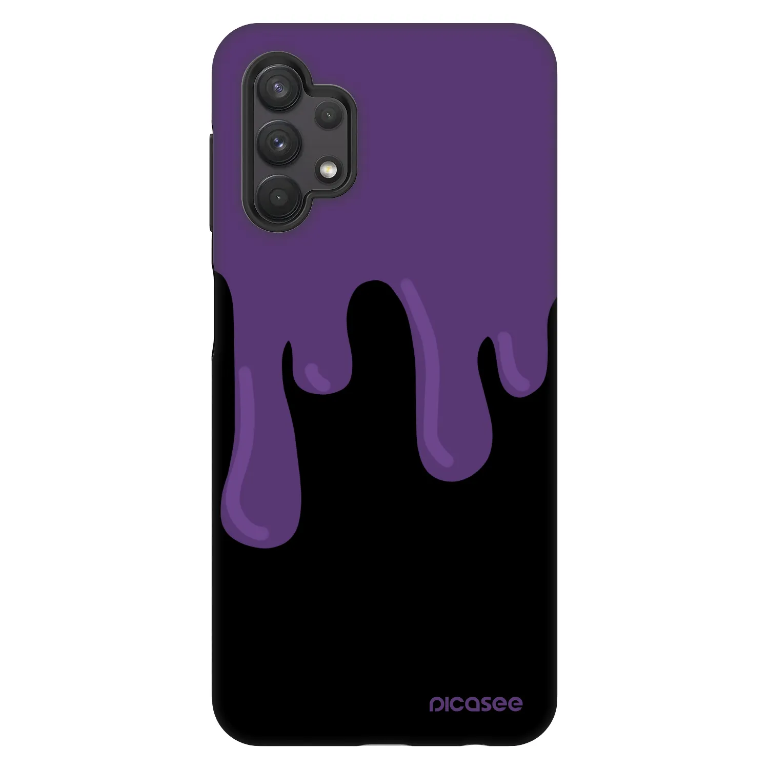 Picasee Fashion Case Samsung Galaxy A32 5G A326B - Purple spooky