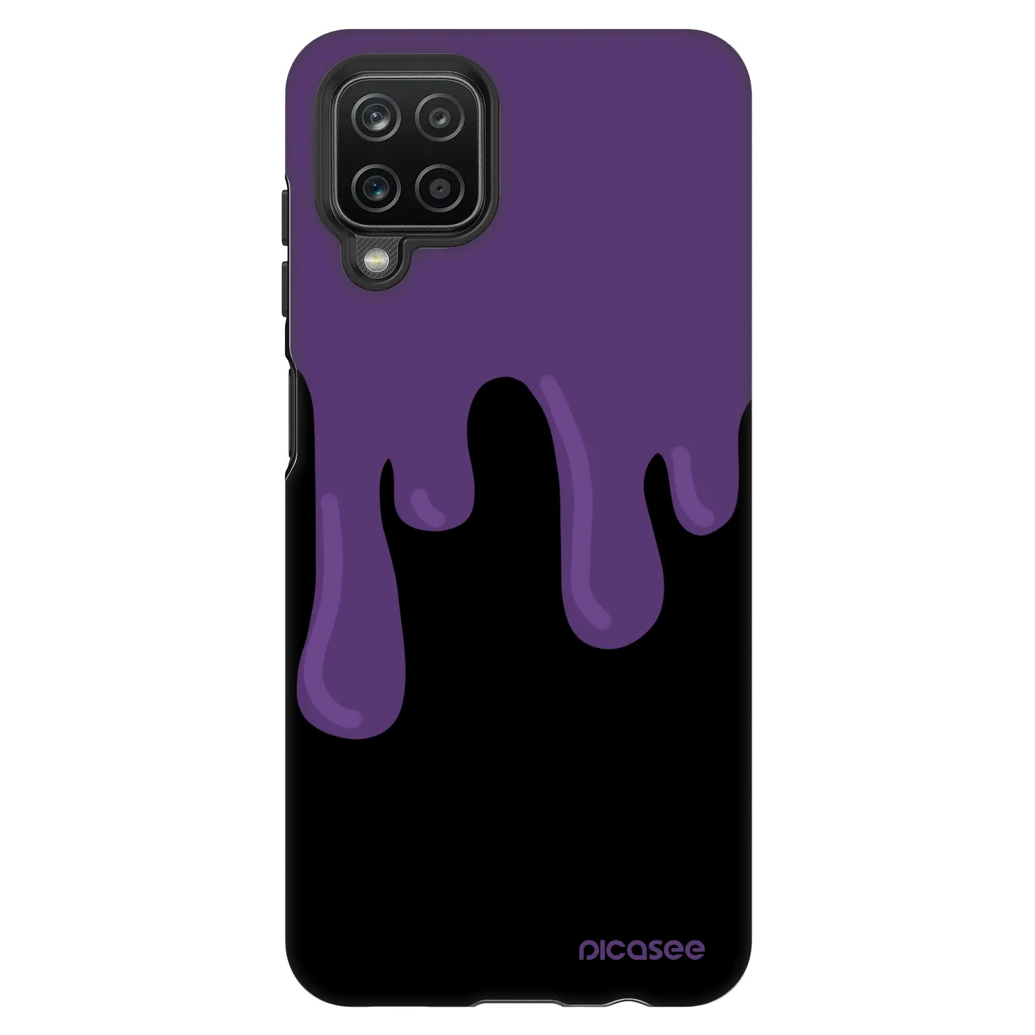 Picasee Fashion Case Samsung Galaxy A12 A125F - Purple spooky