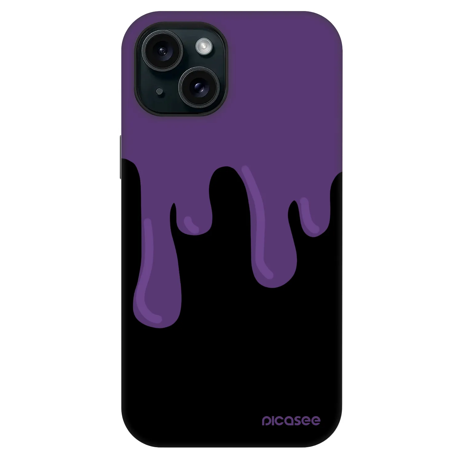 Picasee Fashion Case MagSafe Apple iPhone 13 - Purple spooky