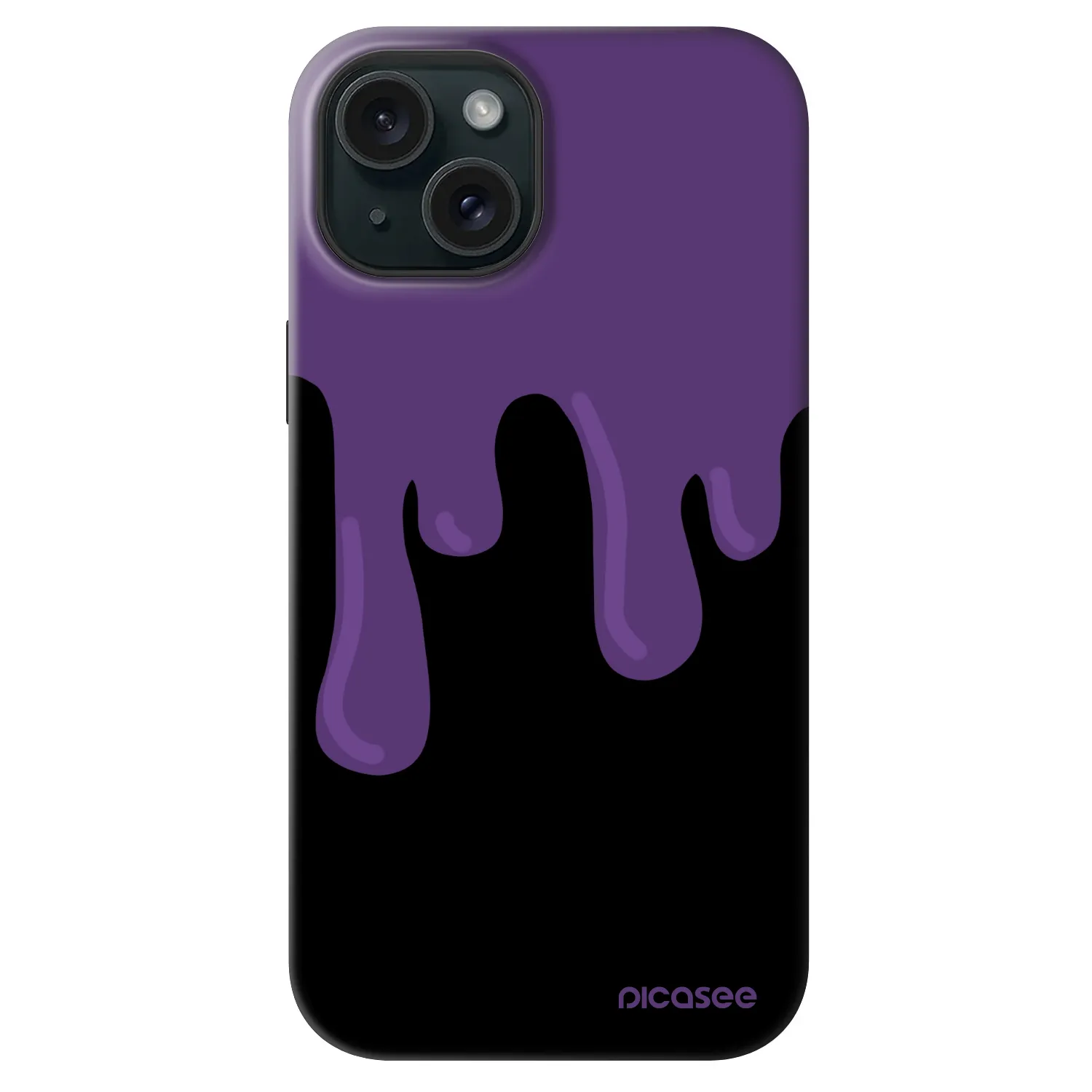 Picasee Fashion Case MagSafe Apple iPhone 14 - Purple spooky