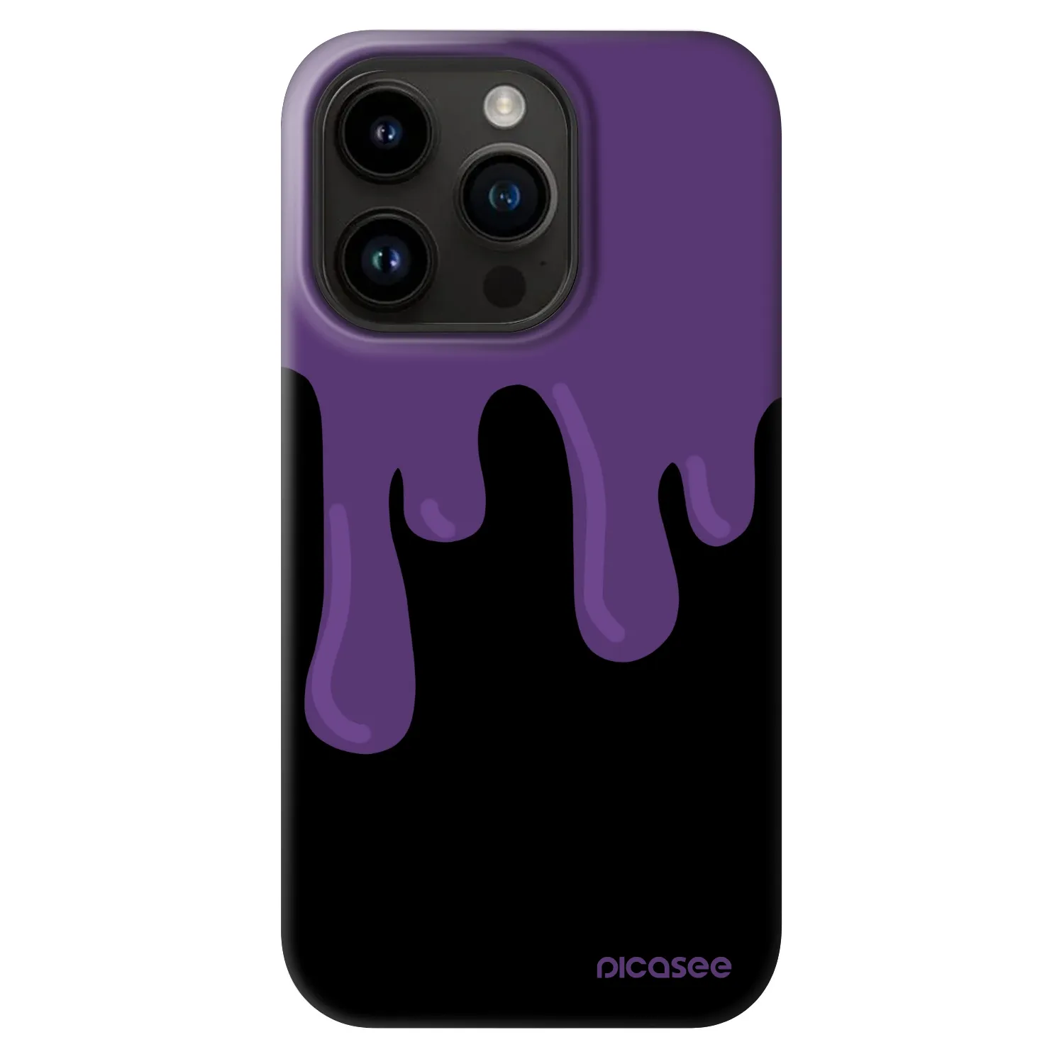 Picasee Fashion Case MagSafe Apple iPhone 14 Pro - Purple spooky