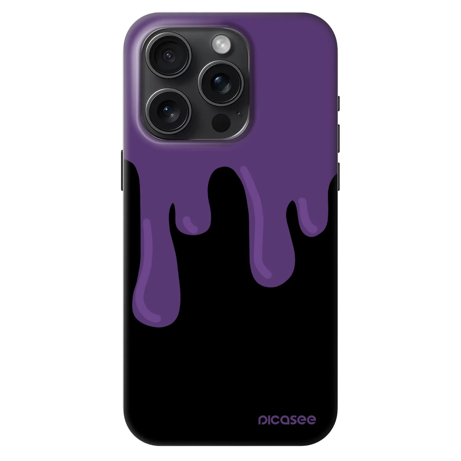 Picasee Fashion Case MagSafe Apple iPhone 15 Pro - Purple spooky