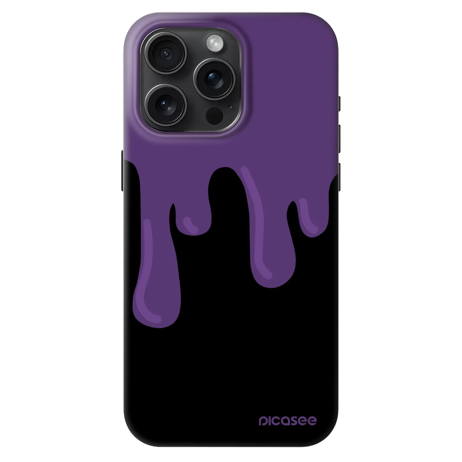 Picasee Fashion Case MagSafe Apple iPhone 15 Pro Max - Purple spooky