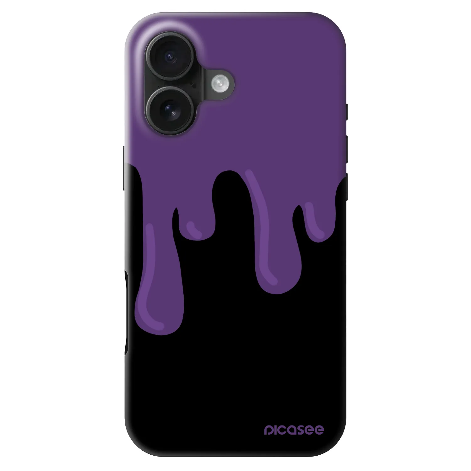 Picasee Fashion Case MagSafe Apple iPhone 16 - Purple spooky
