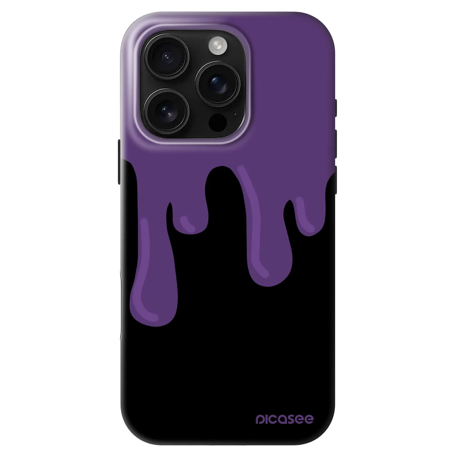Picasee Fashion Case MagSafe Apple iPhone 16 Pro - Purple spooky