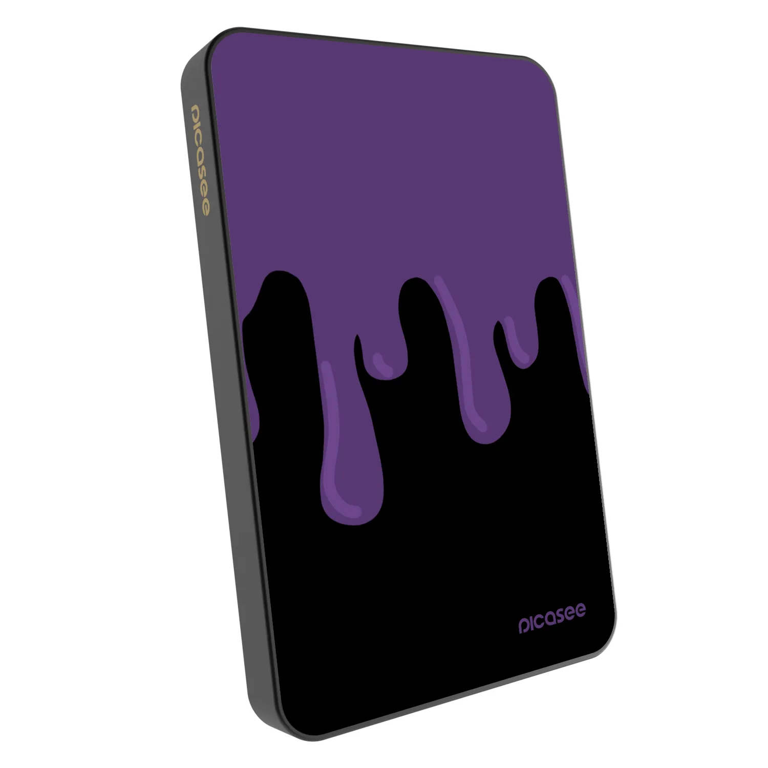 Picasee Powerbank MagSafe 5 000 mAh Szürke - Purple spooky