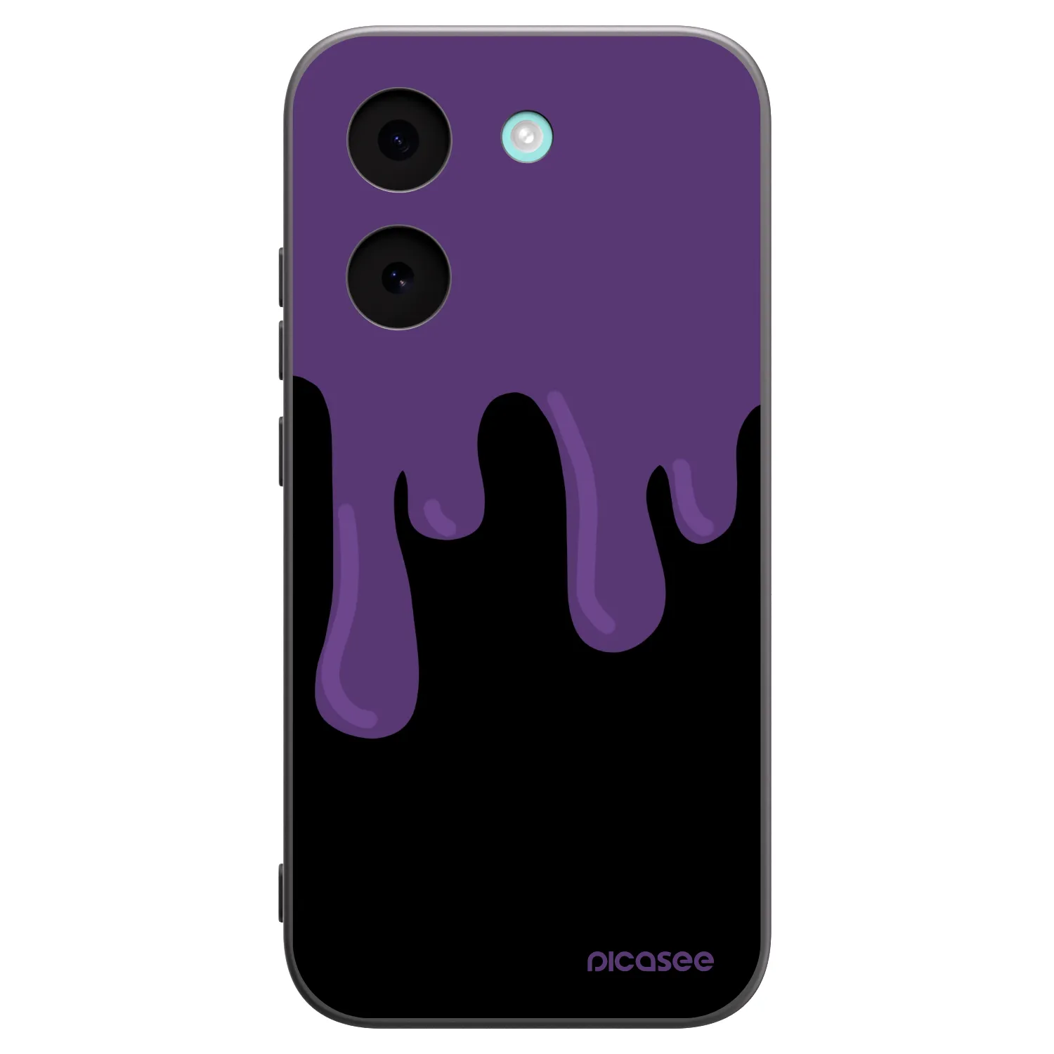 Picasee fekete szilikon tok az alábbi mobiltelefonokra Xiaomi Poco X8 Pro - Purple spooky