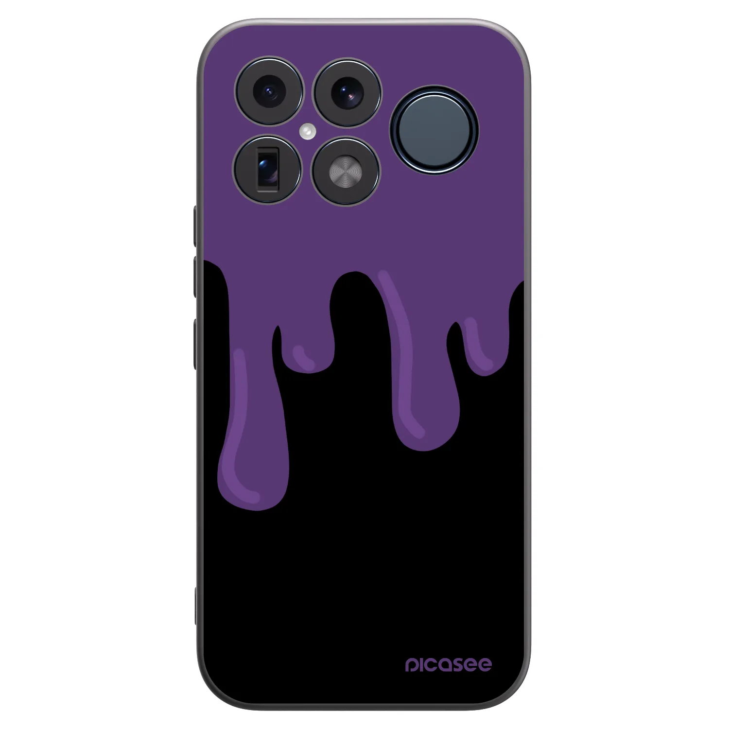 Picasee fekete szilikon tok az alábbi mobiltelefonokra Xiaomi Poco F8 Ultra - Purple spooky