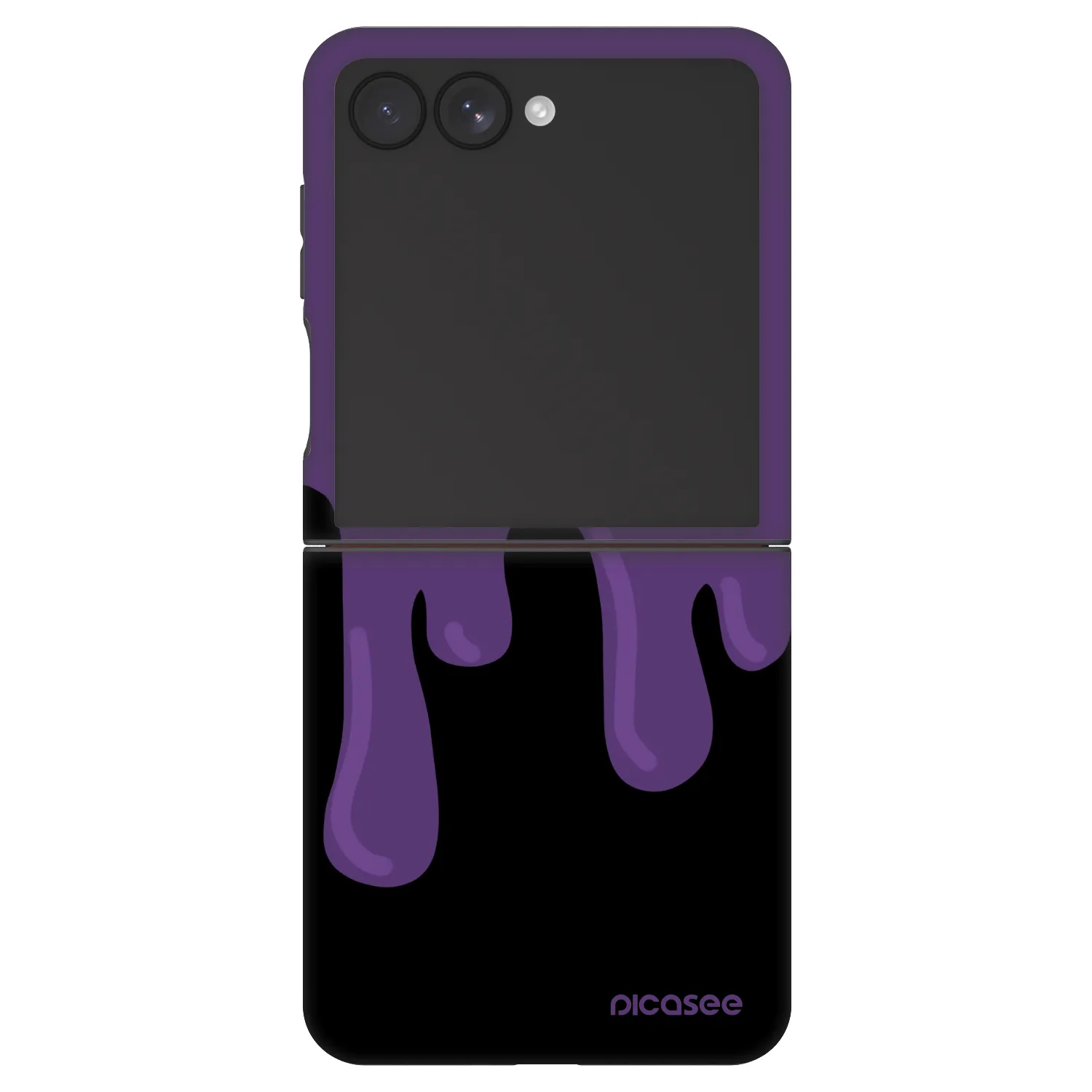 Picasee Fashion Case Samsung Galaxy Z Flip7 5G - Purple spooky
