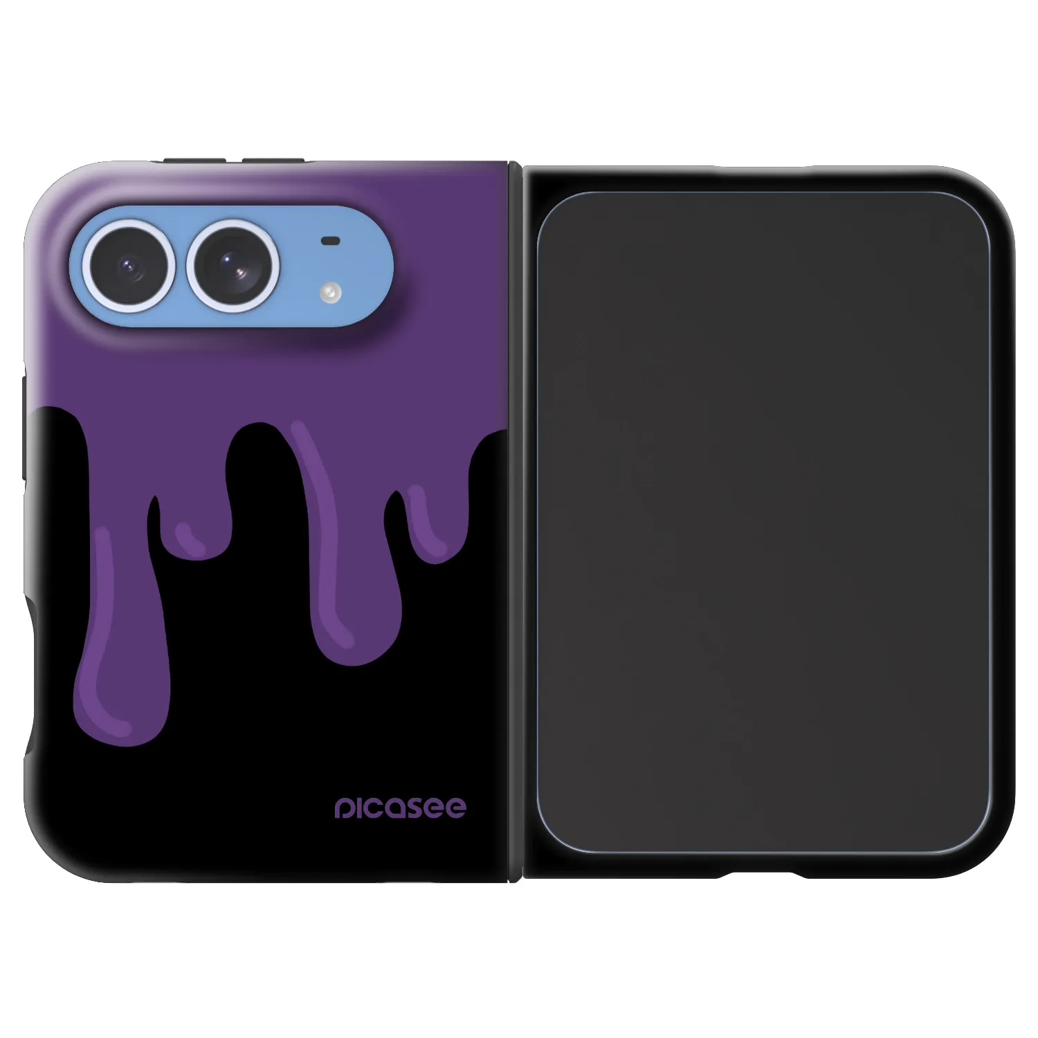 Picasee Fashion Case MagSafe Apple iPhone Duo - Purple spooky