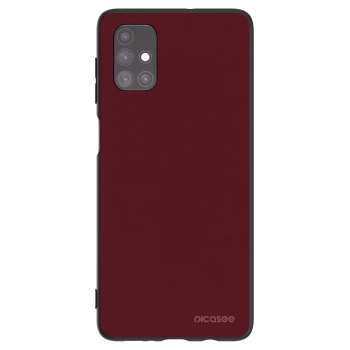 Tok az alábbi mobiltelefonokra Samsung Galaxy M51 M515F - Burgundy red