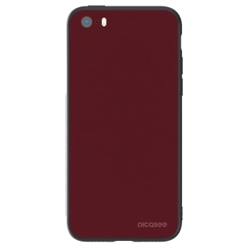 Szilikon tok erre a típusra Apple iPhone 5/5S/SE - Burgundy red