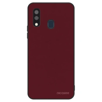 Szilikon tok erre a típusra Samsung Galaxy A40 A405F - Burgundy red
