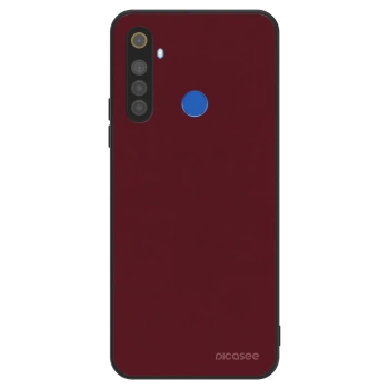 Szilikon tok erre a típusra Realme 5 - Burgundy red