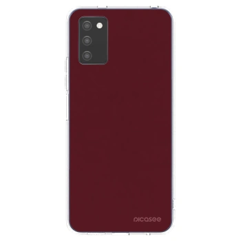 Tok az alábbi mobiltelefonokra Samsung Galaxy A02s A025G - Burgundy red