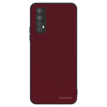 Szilikon tok erre a típusra Realme 7 - Burgundy red
