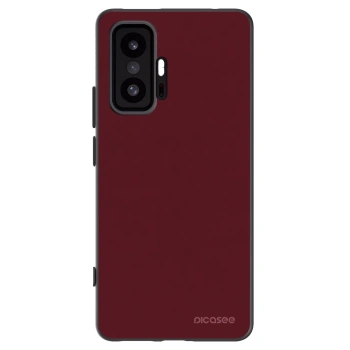 Picasee fekete szilikon tok az alábbi mobiltelefonokra Xiaomi 11T Pro - Burgundy red