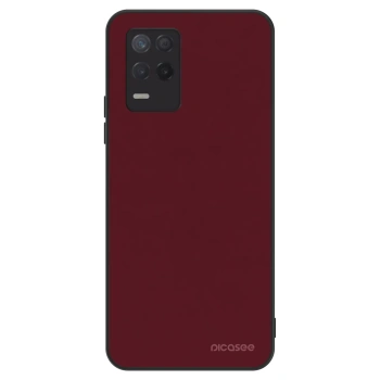 Szilikon tok erre a típusra Realme 8 5G - Burgundy red